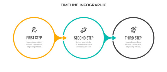 Vector infographic template