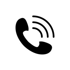 Phone icon trendy flat design