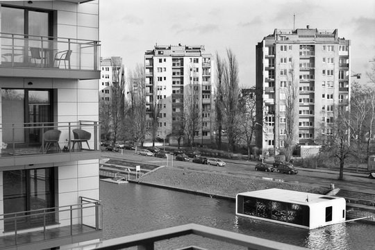 Old buildings near the canal