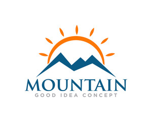 Mountain Logo Icon Design Vector