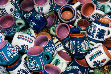 Obraz premium Christmas ornaments in the market