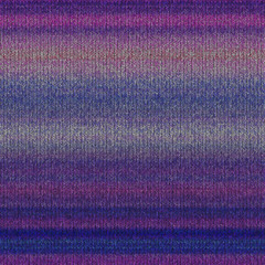 Seamless knit stitch needlecraft texture background. Purple ombre yarn wool thread handmade pullover effect pattern. Faux woven winter warm all over print textile fabric. Macro handicraft material.  © Limolida Studio