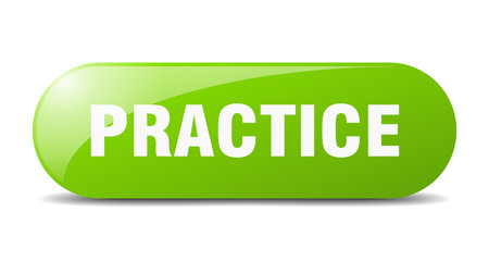 practice button. practice sign. key. push button.