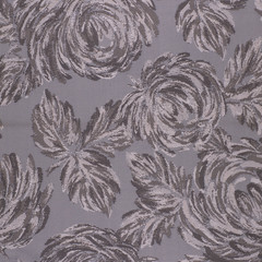 fabric with a floral pattern for upholstery