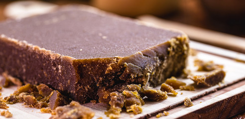 Brazilian homemade jam from the northeast of the country, made in Ceará. Typical Brazilian food for June and July parties.