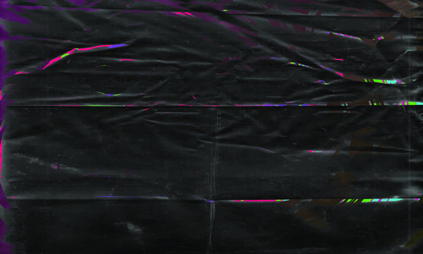 Background texture of a polyethylene,plastic transparent black plastic film,transparent stretched background.eps 10