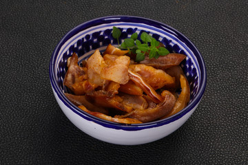 Pork ear snack