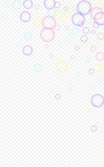 White Soapy Liquid Transparent Background. 