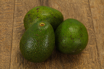 Ripe green dietary avocado - superfood