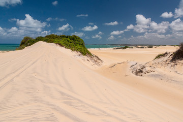 Malembá dunes, Pipa beach, Tibau do sul, near Natal, Rio Grande do Norte, Brazil on September 25, 2016