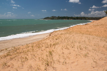 Malembá Dunes, Pipa beach, Tibau do sul, near Natal, Rio Grande do Norte, Brazil on September 25, 2016