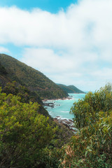 view of the coast of the sea
