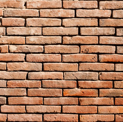 Orange bricks texture
