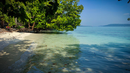 tropical island in the andaman