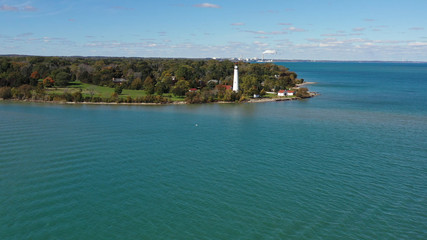 Fototapeta premium Racine Lighthouse 8
