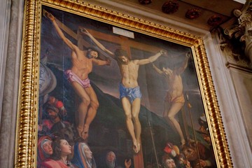 Naklejka premium Kościół Santa Croce - Florencja, Toskania, Wlochy