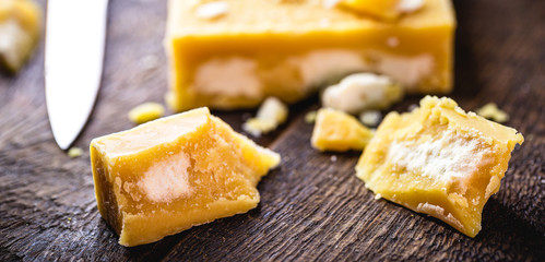 Rapadura is a sugar cane-based sweet, of African origin and consumed in Latin America, in countries...