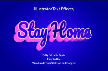 Stay safe Text effects