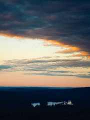 Fototapeta premium Morning Clouds