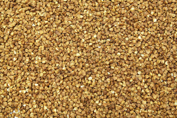 the texture of the buckwheat background buckwheat