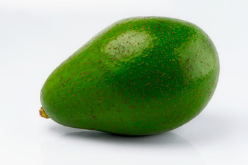 avocado isolated on white