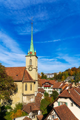 Nydegg Cathedral at sunset, Bern