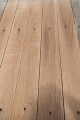 weathered boards nailed close together