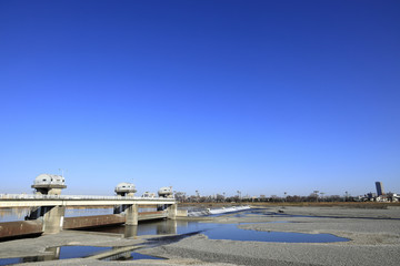 二ヶ領上河原堰堤 (神奈川 川崎)