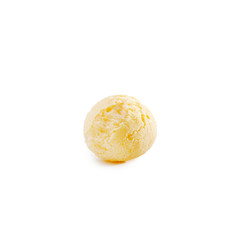 Pão de queijo, Breakfast on white background