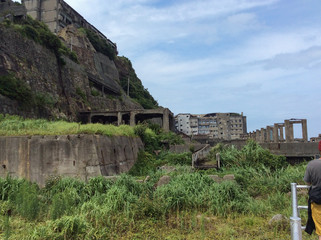 Hashima coal mine, a World Heritage Site called Gunkanjima