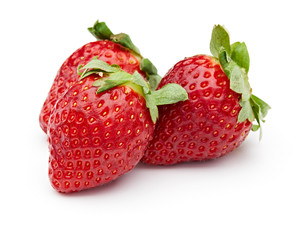 Strawberry Isolated on White Background