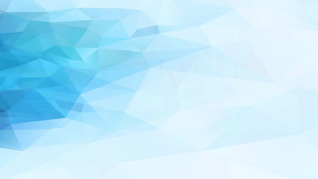 Interlaced Kaleidoscopic Motion Of Polygons Conceptual Resembling Cool Forming Over Polar Iceberg Wide Outstretched On The Sides And Thinner On The Interior