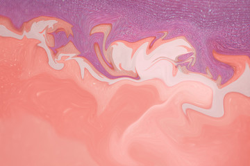 Textured orange with purple abstract background