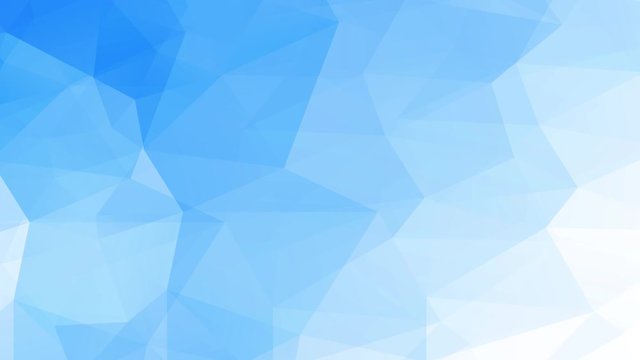 Interlaced Kaleidoscopic Motion Of Intricate Conceptual Polygon Figure Connecting Lighting And Darkness Blue Triangles Similar Towards An Freezed Falls Frozen Near A White Summit