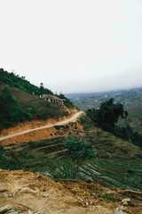 mountain road in the mountains