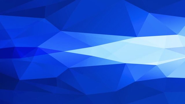 Immersive Zoom Effect Of Abstraction Concept With Shape Polygon Shapes Like A Depth Blue Frosty Sea Peripheral An Iceberg