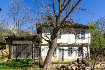 Old houses at historical village of Staro Stefanovo, Bulgaria