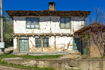 Old houses at historical village of Staro Stefanovo, Bulgaria