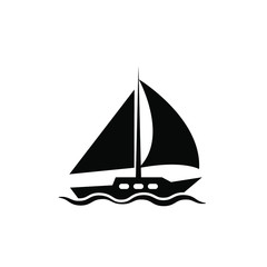 Yacht icon template