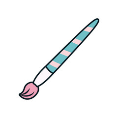 paint brush icon, line and fill style
