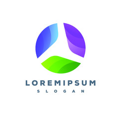 Abstract logo design ready to use