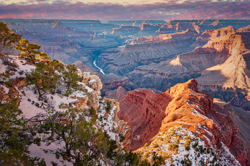  Late Light in the Grand Canyon National Park Arizona 