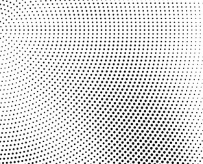 Abstract halftone background. Futuristic grunge pattern, circle of dots. Vector art texture for printing on posters, packages, wrapping paper