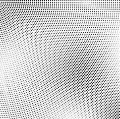 Abstract halftone background. Futuristic grunge pattern, circle of dots. Vector art texture for printing on posters, packages, wrapping paper