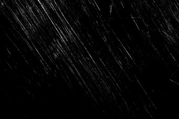 white scratches isolated on black background