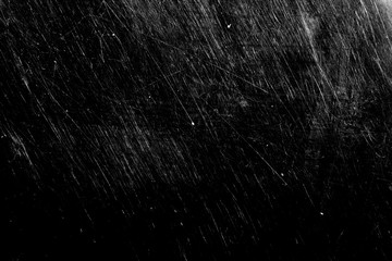 white scratches isolated on black background