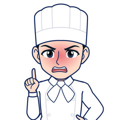 パティシエの男性