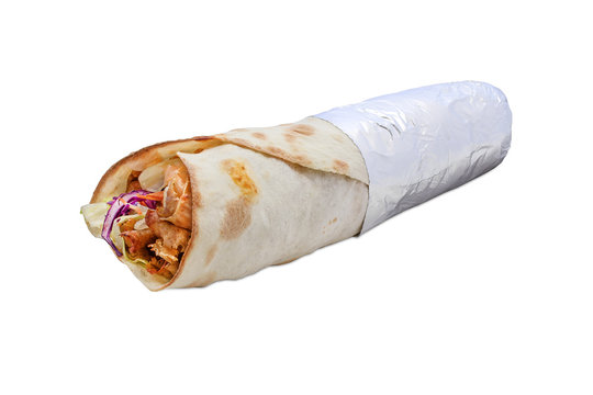 D&uuml;r&uuml;m Kebab Fladenbrot