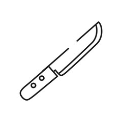 knife icon,line style