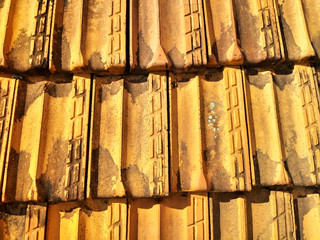 old roof tiles